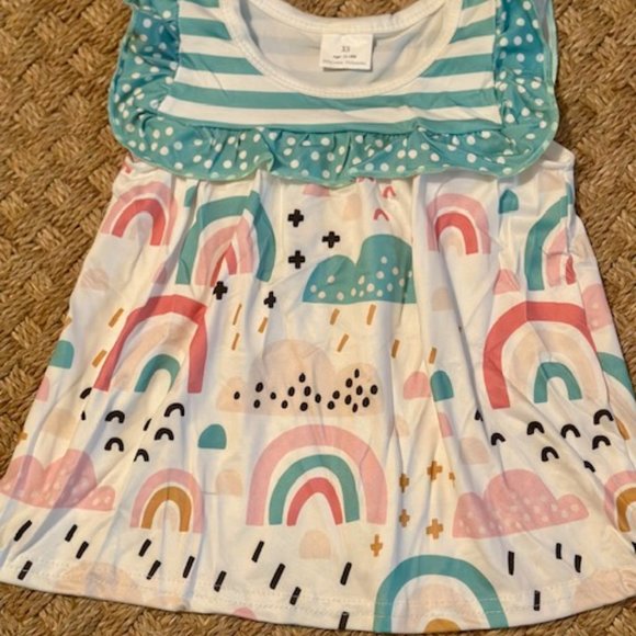 kids ruffle outfit - Picture 2 of 5